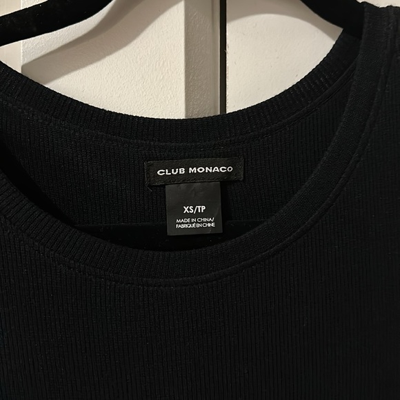 Club Monaco Knit T-Shirt Dress - Picture 2 of 3